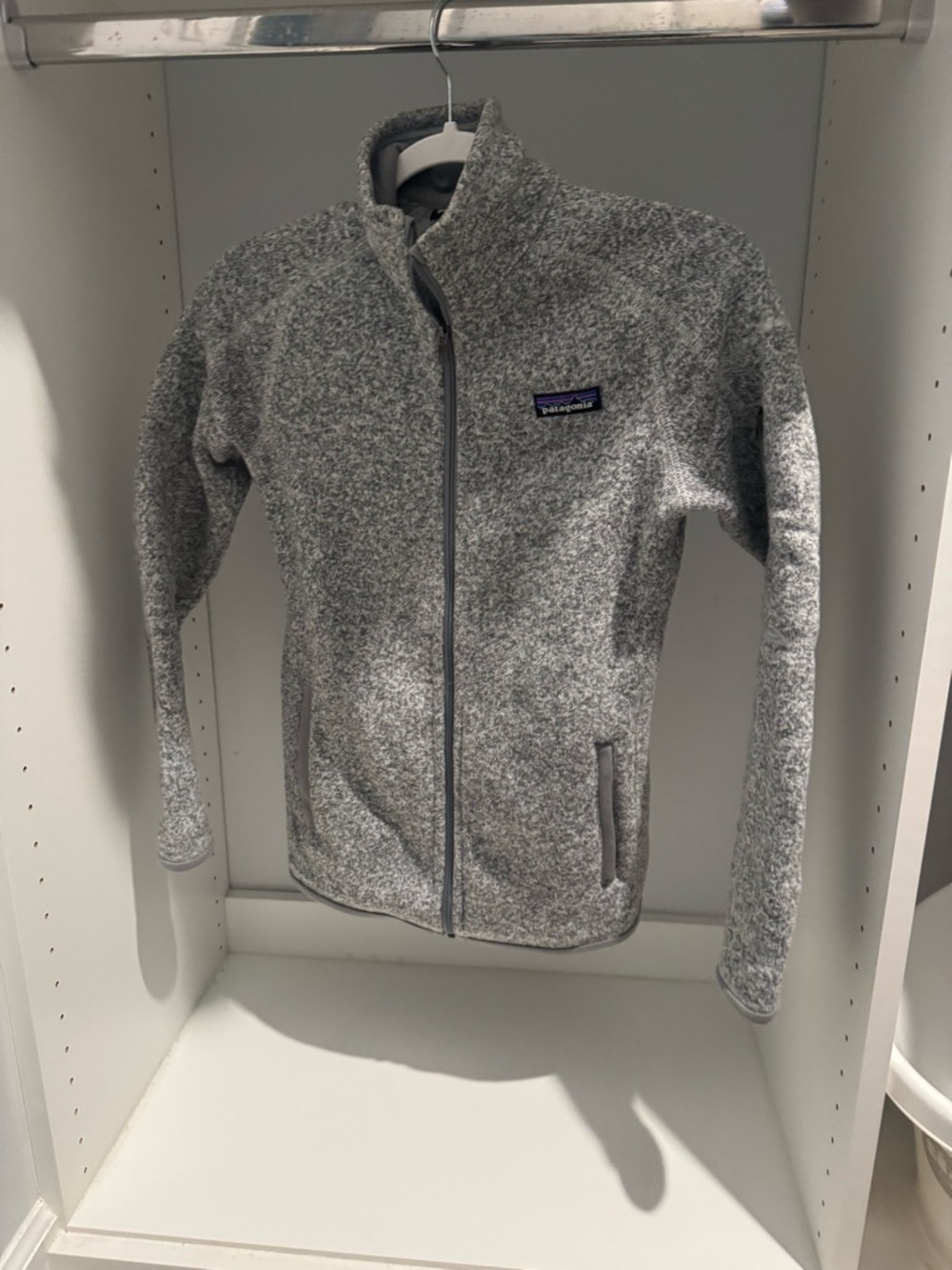 Patagonia Women’s Better Sweater Gray Full-Zip Fleece Jacket XS
